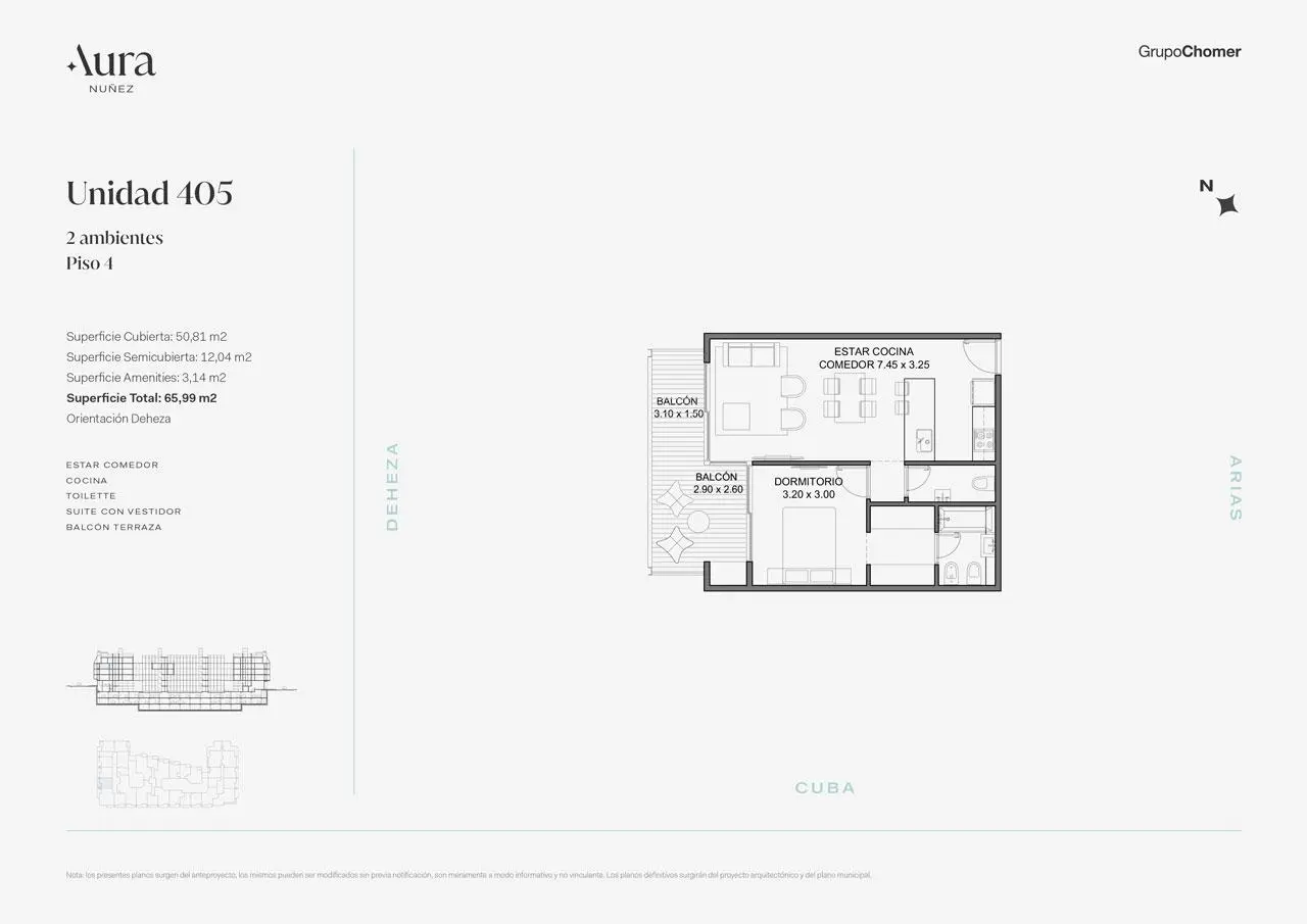 Imagen de la propiedad Cuba 4501 - 405
