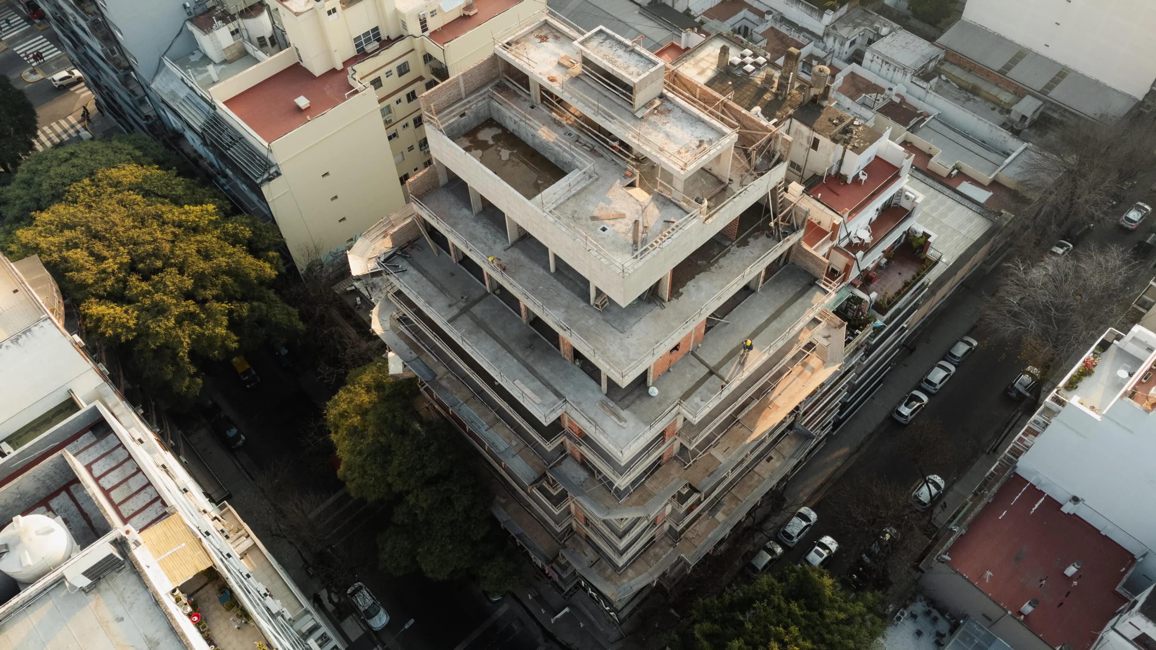 Imagen del emprendimiento en construcción