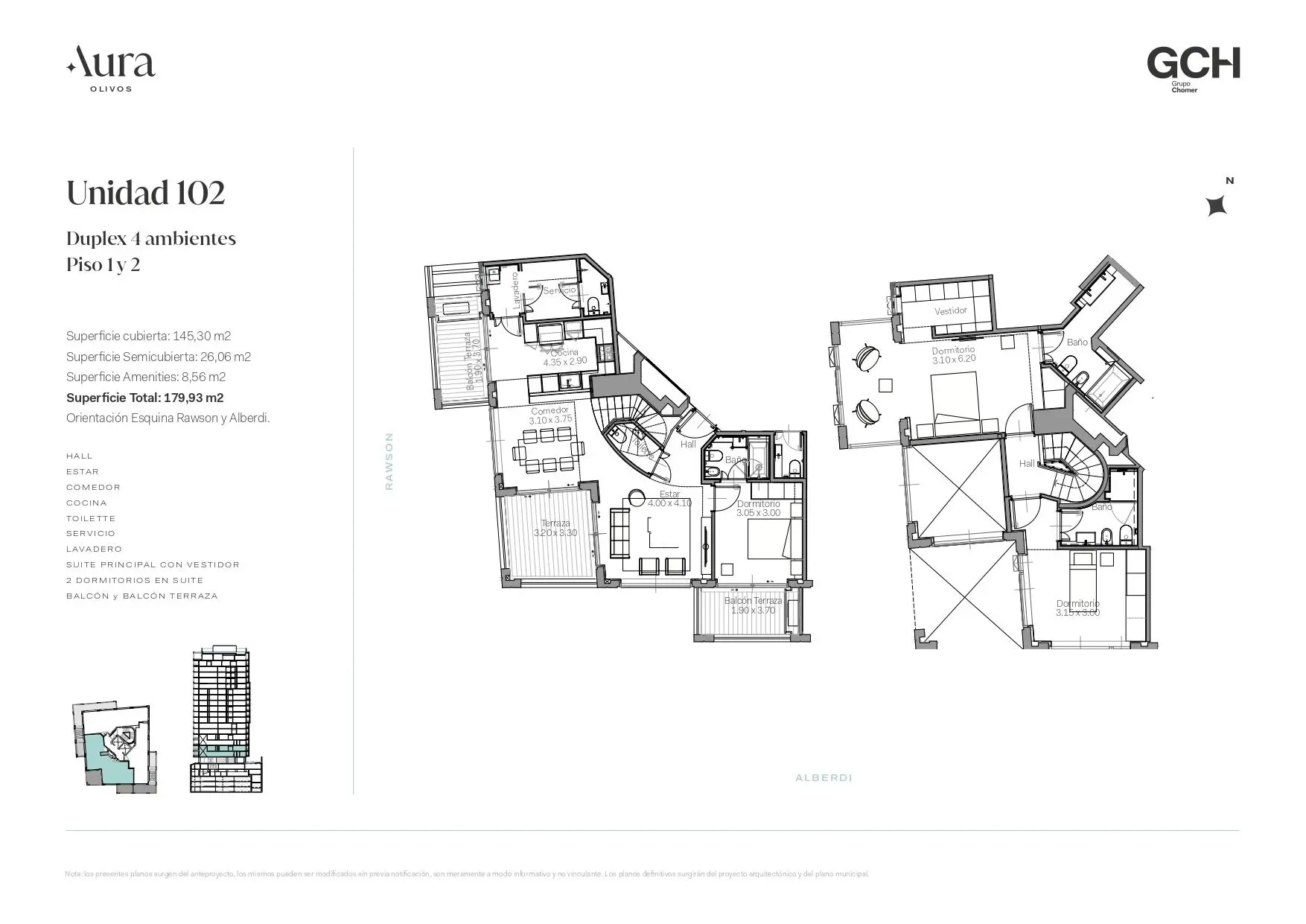 Imagen de la propiedad Rawson 2700 - 102 Duplex