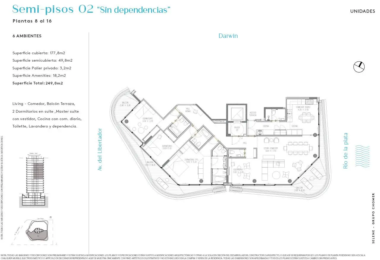 Planos del emprendimiento