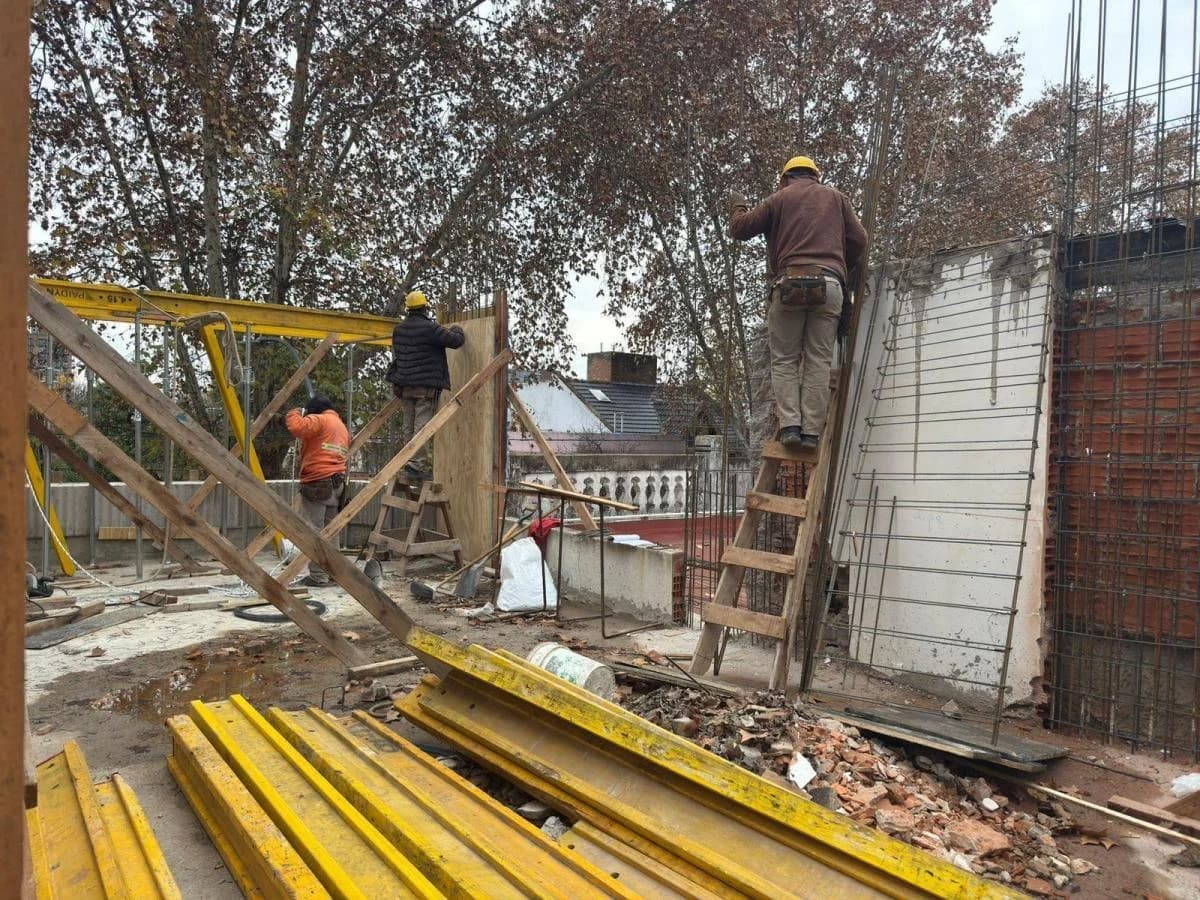 Imagen del emprendimiento en construcción