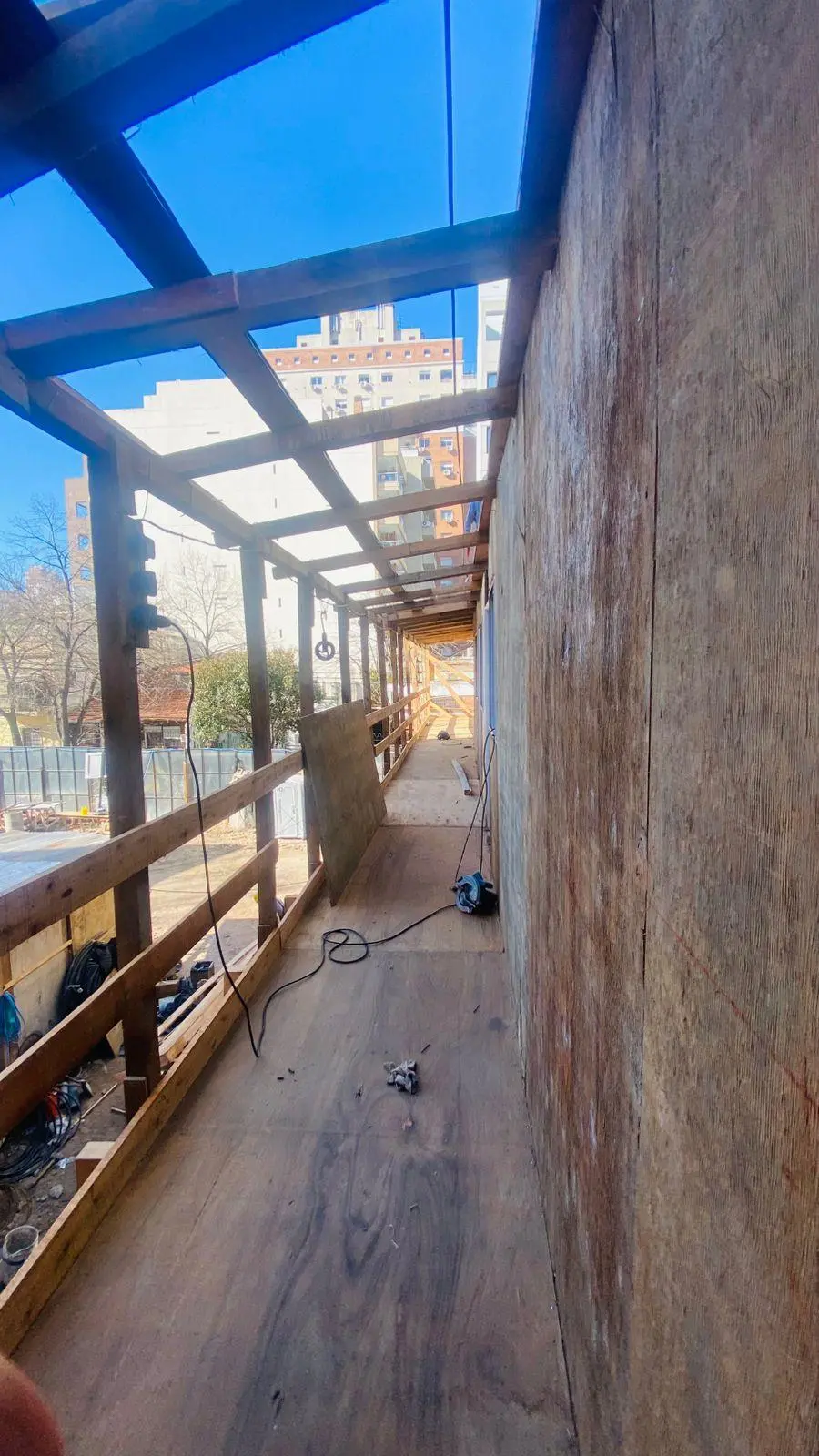 Imagen del emprendimiento en construcción