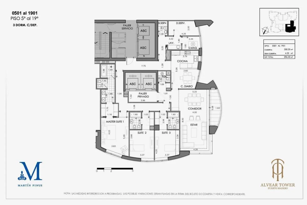 Imagen de la propiedad Alvear Tower – 4 ambientes – Ref. 2158775