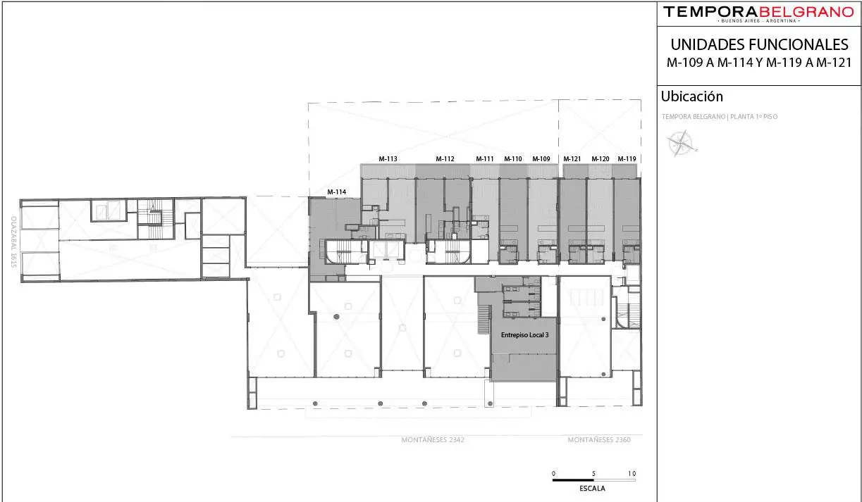 Planos del emprendimiento