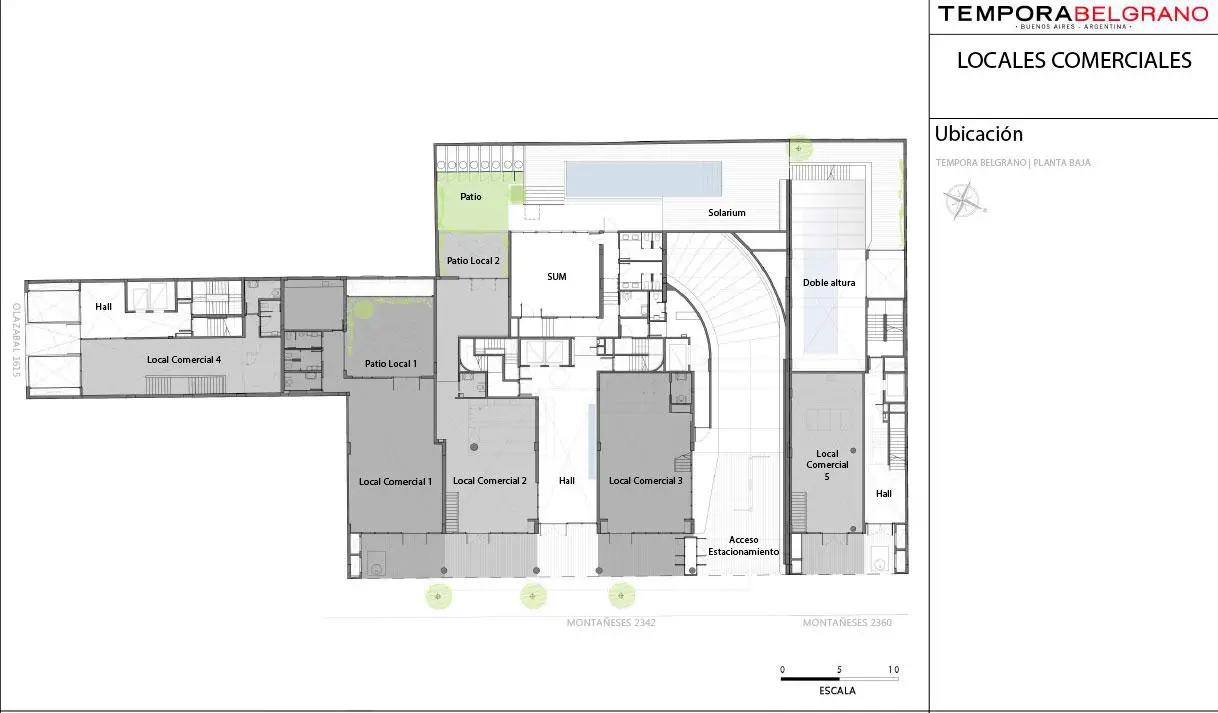 Planos del emprendimiento