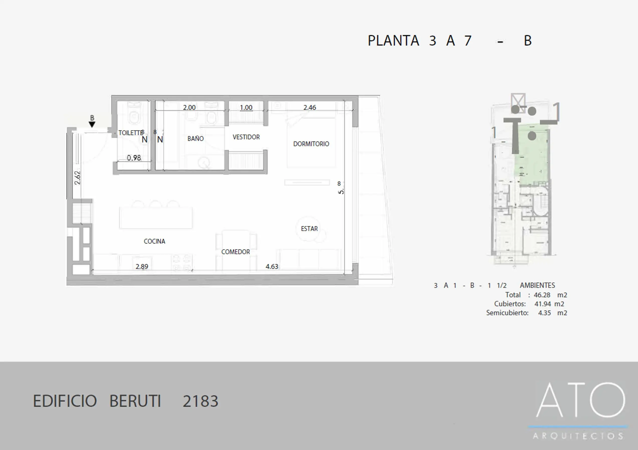 Planos del emprendimiento
