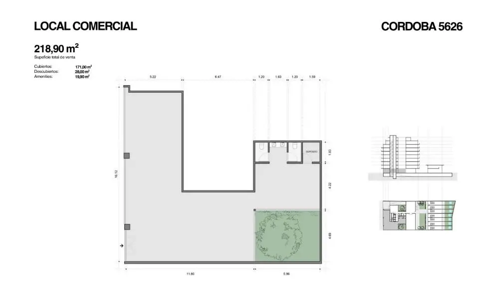 Imagen de la propiedad Cordoba 5626 - Local