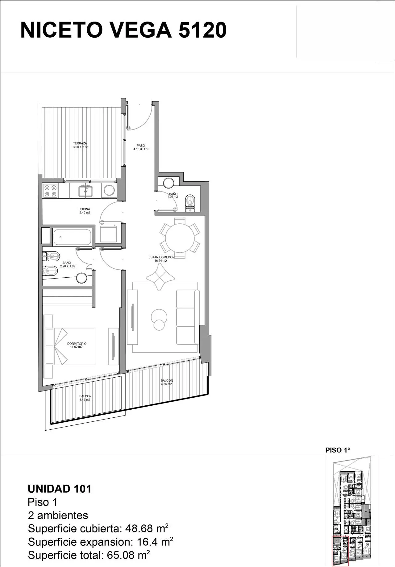 Imagen de la propiedad Niceto Vega 5120 - 101