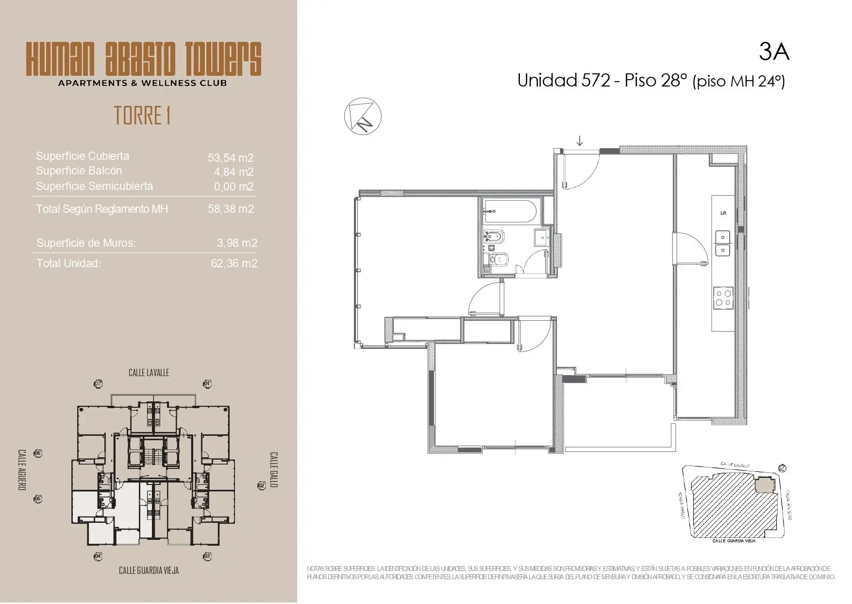 Imagen de la propiedad Lavalle 3252 - Piso 28 Unidad 572