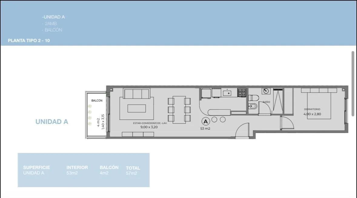Imagen de la propiedad 2 ambientes ZP 2299916