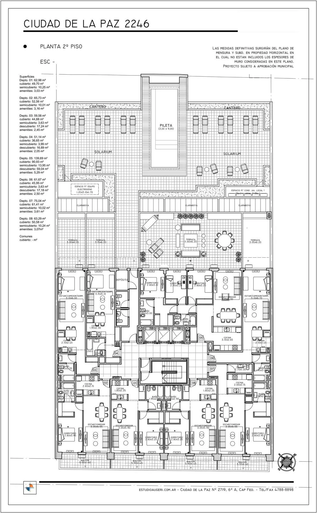 Planos del emprendimiento