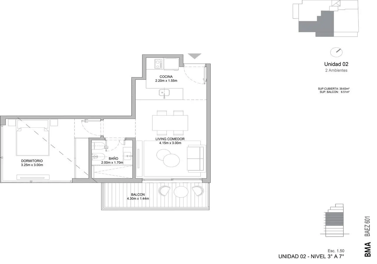 Imagen de la propiedad QUBE BAEZ | Unidad 702