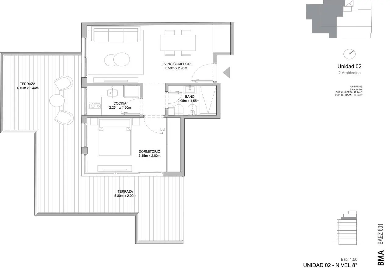 Imagen de la propiedad QUBE BAEZ | Unidad 802