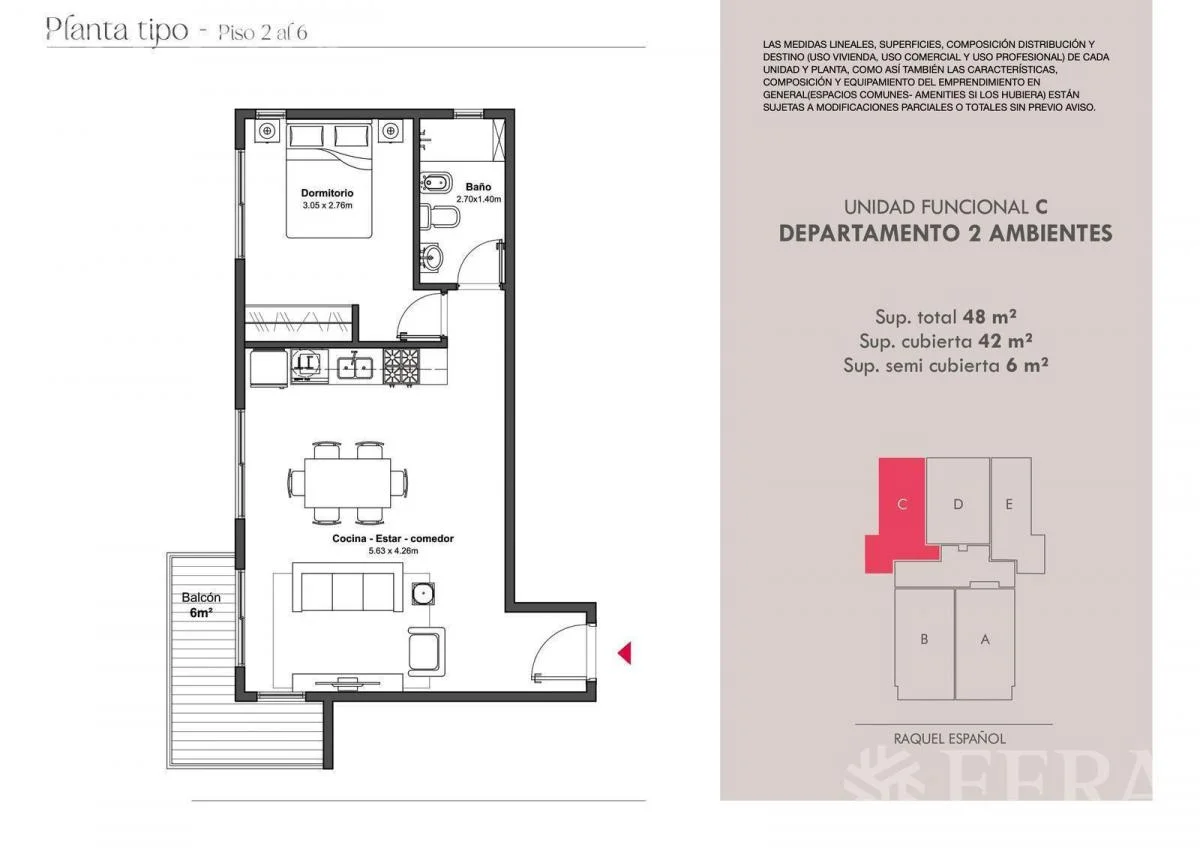 Imagen de la propiedad 2 ambientes ZP 2156198
