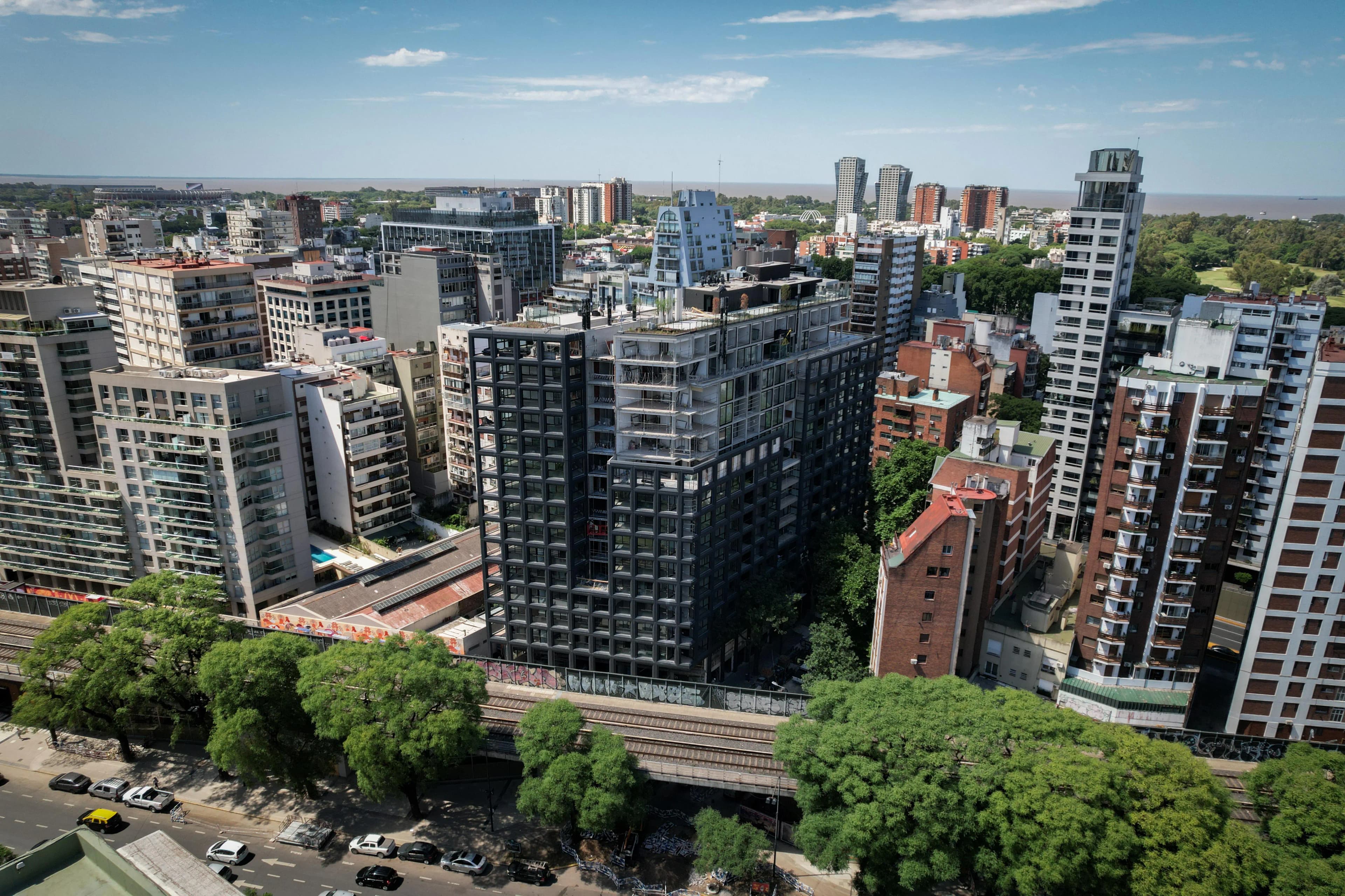 Imagen del emprendimiento en construcción