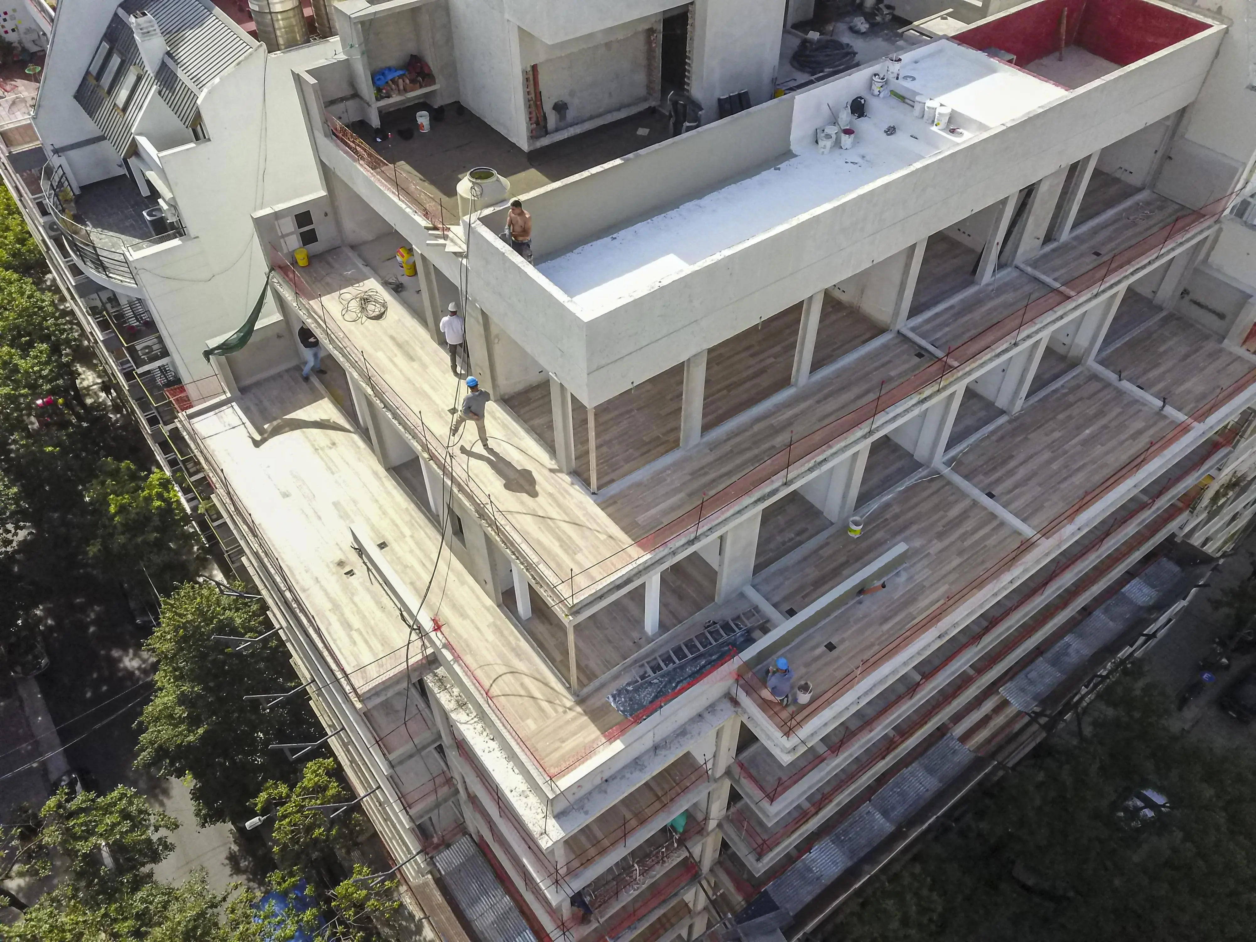 Imagen del emprendimiento en construcción