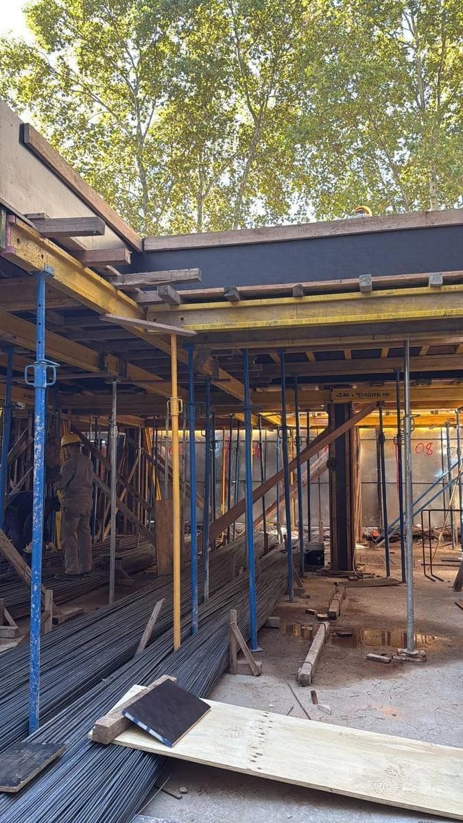 Imagen del emprendimiento en construcción