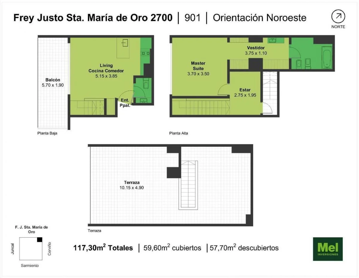 Imagen de la propiedad 2 ambientes ZP 2164263