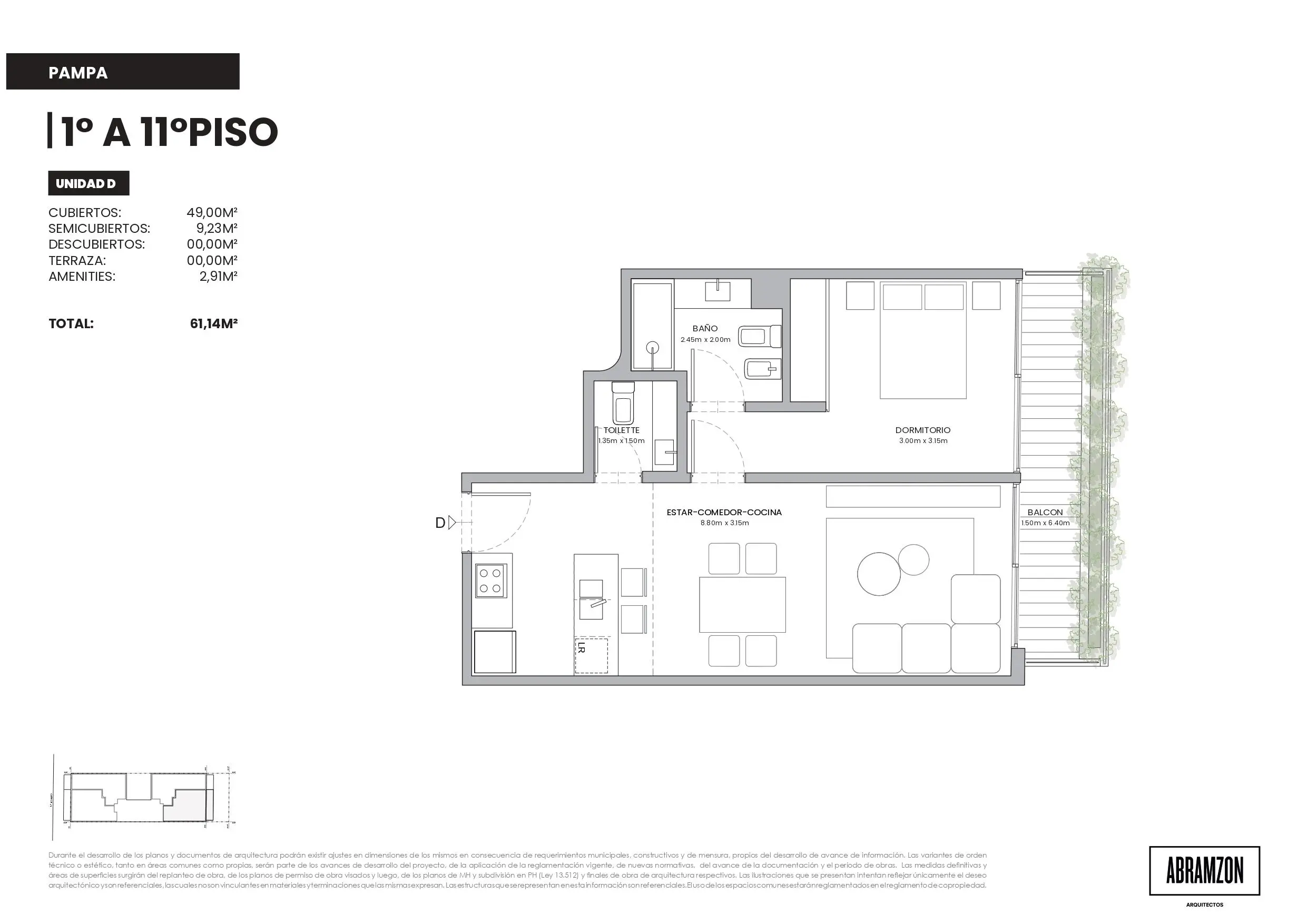 Imagen de la propiedad La Pampa 2447 - 11D