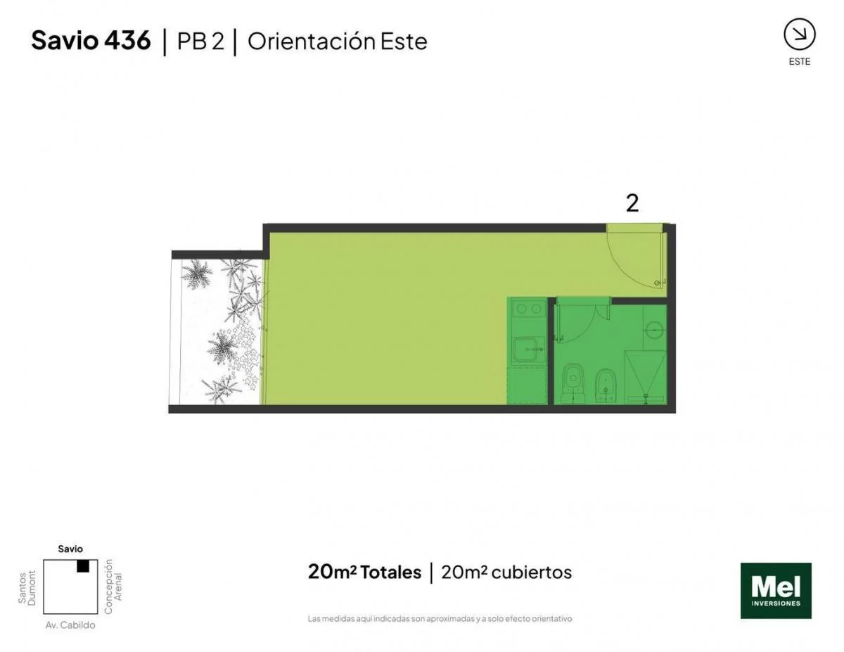 Imagen de la propiedad 1 ambientes ZP 2267752