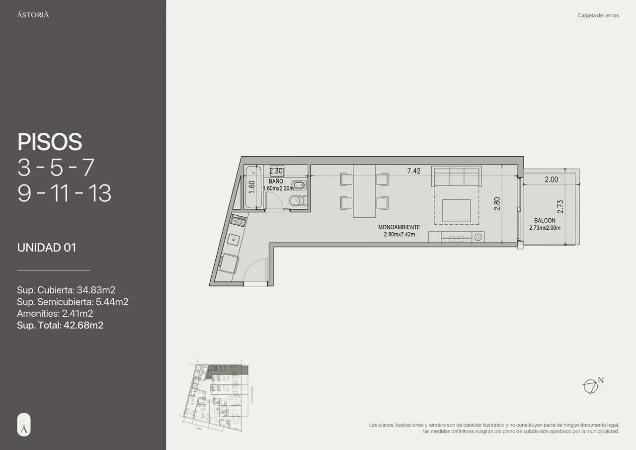 Imagen de la propiedad ASTORIA LIBERTADOR | Unidad 901