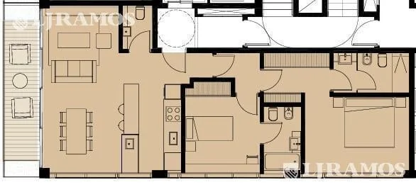 Imagen de la propiedad 3 ambientes ZP 2158470