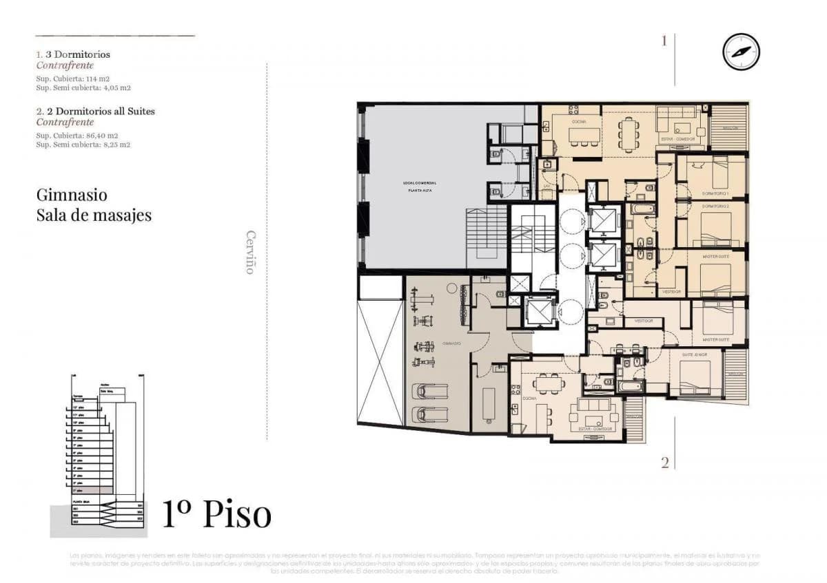 Imagen de la propiedad Palermo Boulevard – 4 ambientes – Ref. 2155967