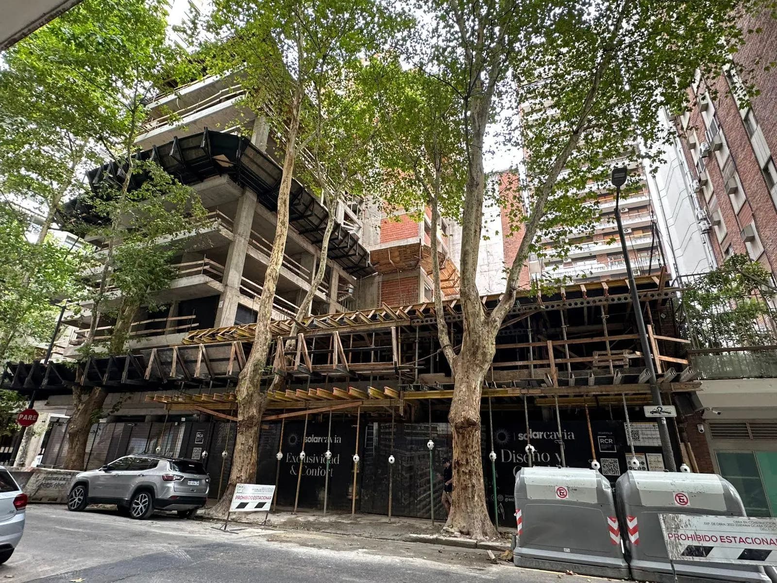 Imagen del emprendimiento en construcción