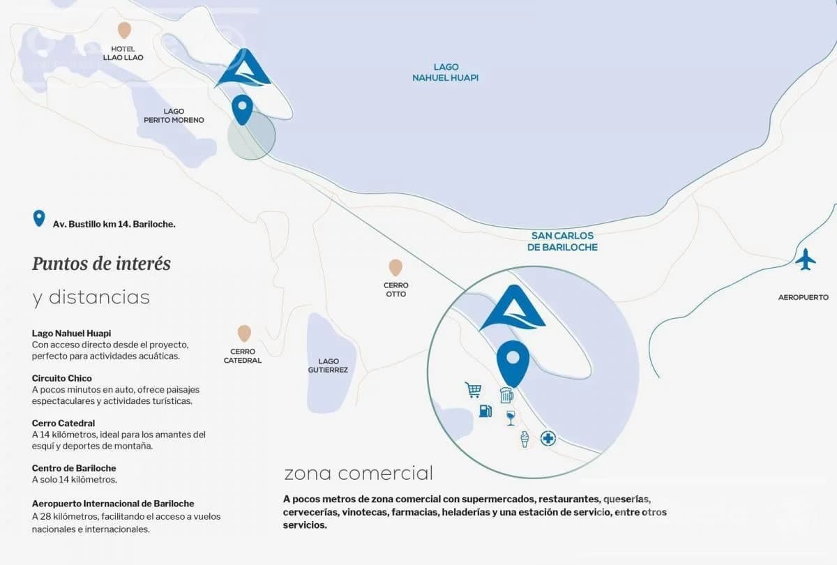 Imagen del emprendimiento Av. Exequiel Bustillo km 14, San Carlos de Bariloche