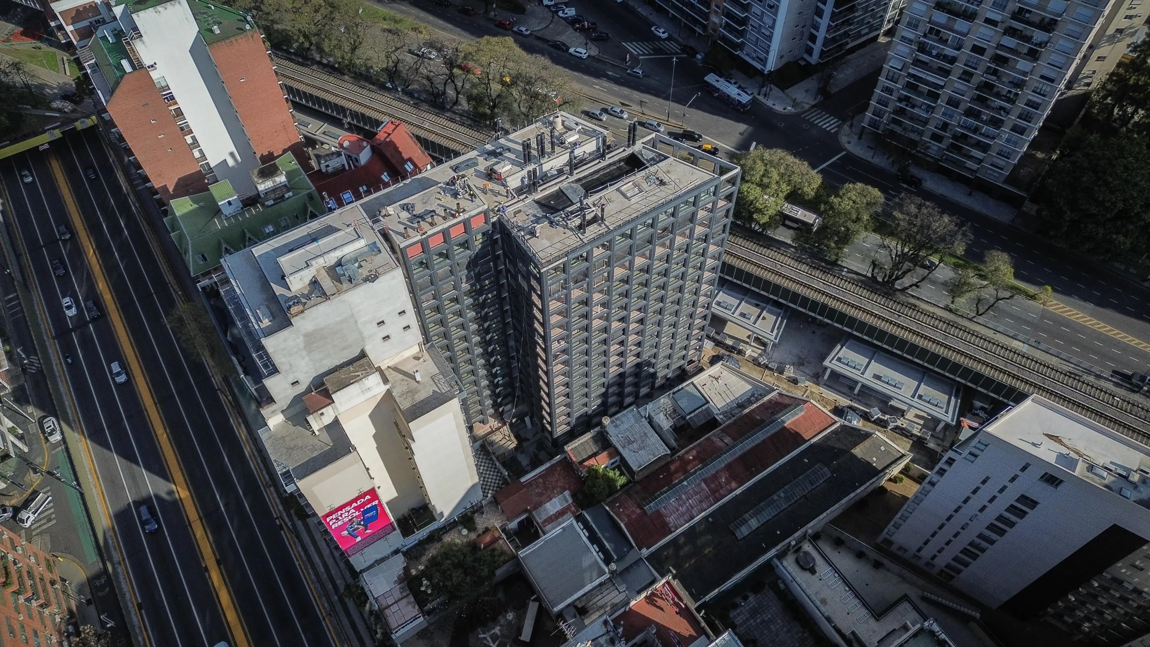 Imagen del emprendimiento en construcción