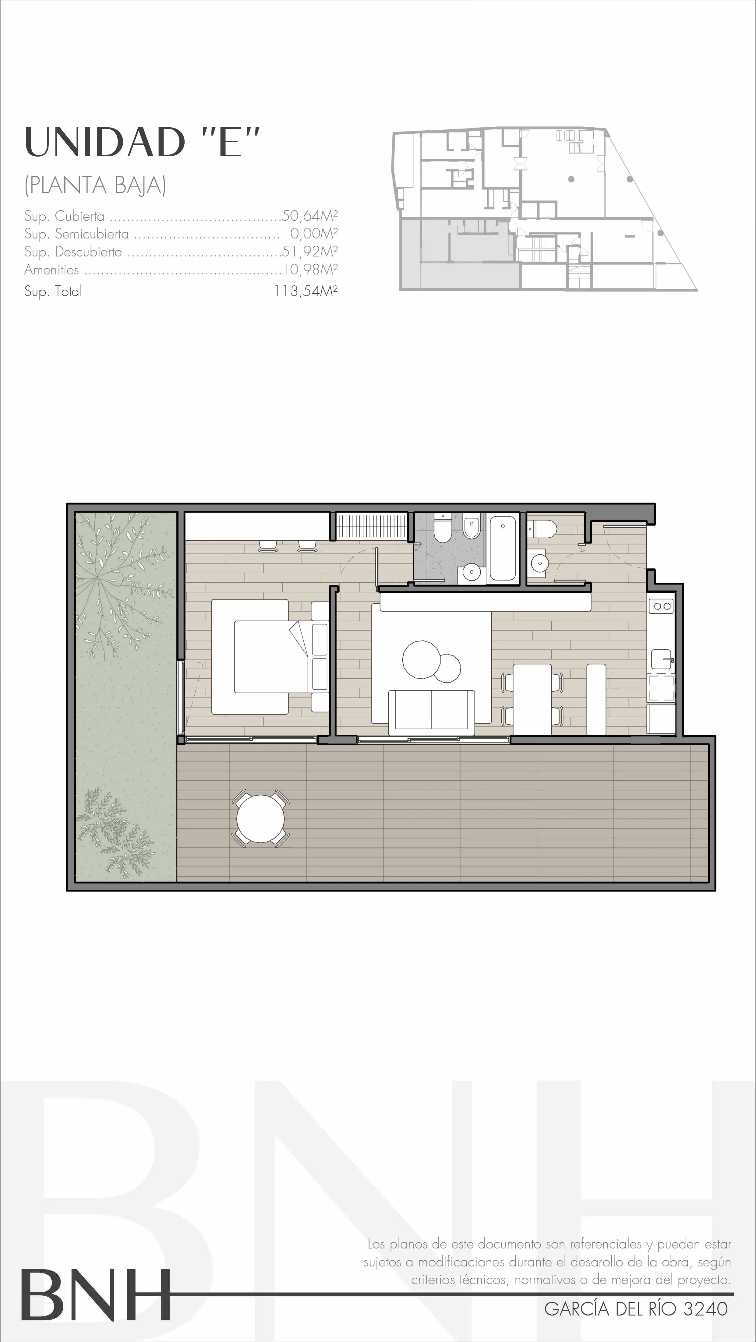 Imagen de la propiedad García del Río 3240 - PB E