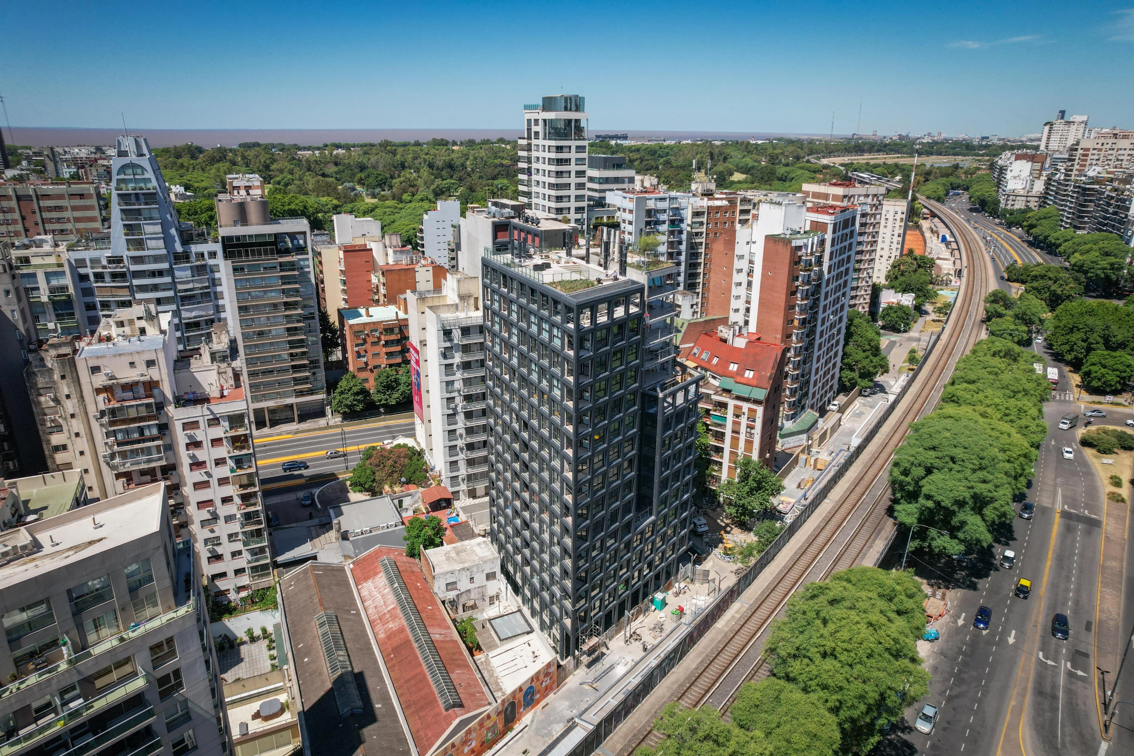 Imagen del emprendimiento en construcción