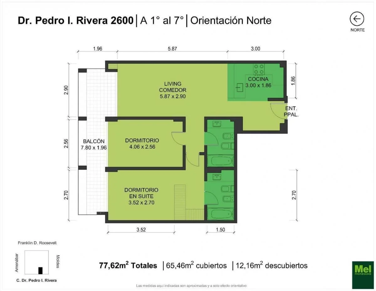 Imagen de la propiedad 3 ambientes ZP 2172990