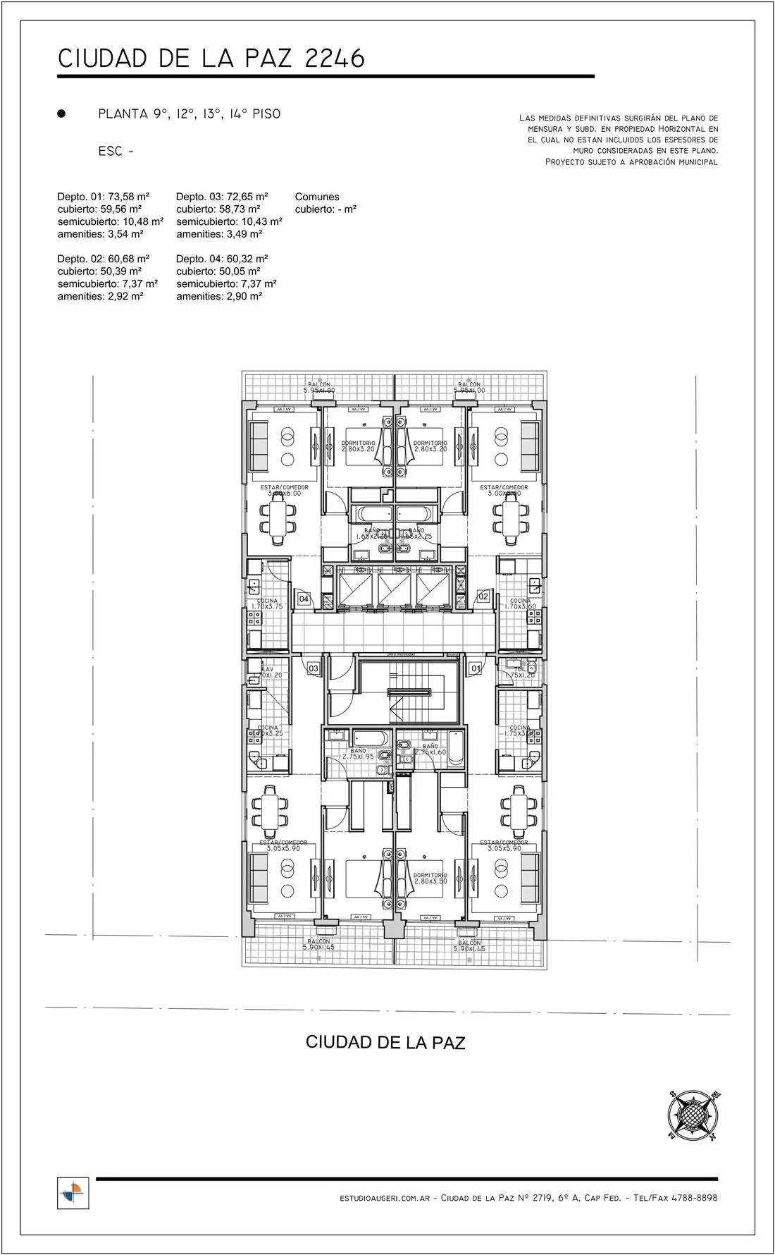 Planos del emprendimiento