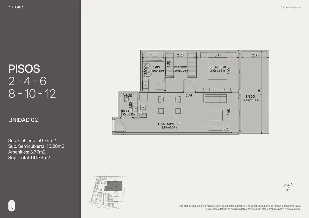 Imagen de la propiedad ASTORIA LIBERTADOR | Unidad 1004