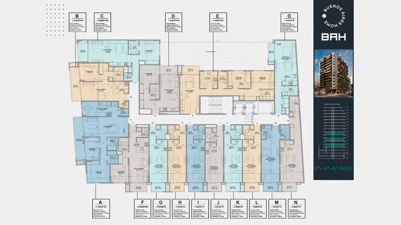 Imagen de la propiedad Av. Corrientes 3401 - 6H