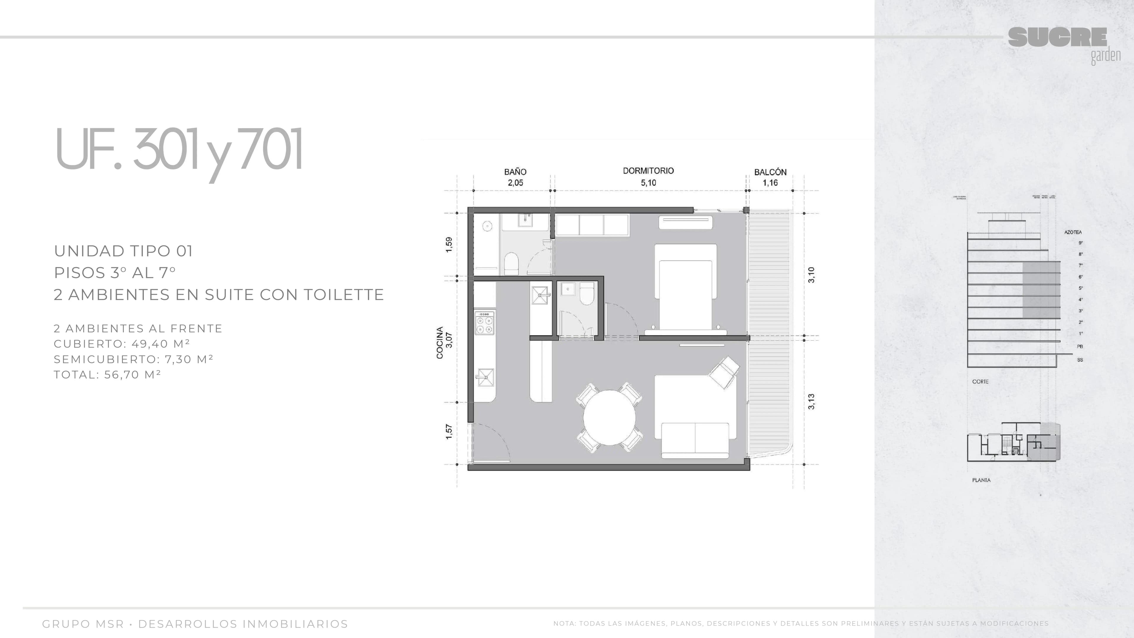 Imagen de la propiedad Sucre 2070 - 402