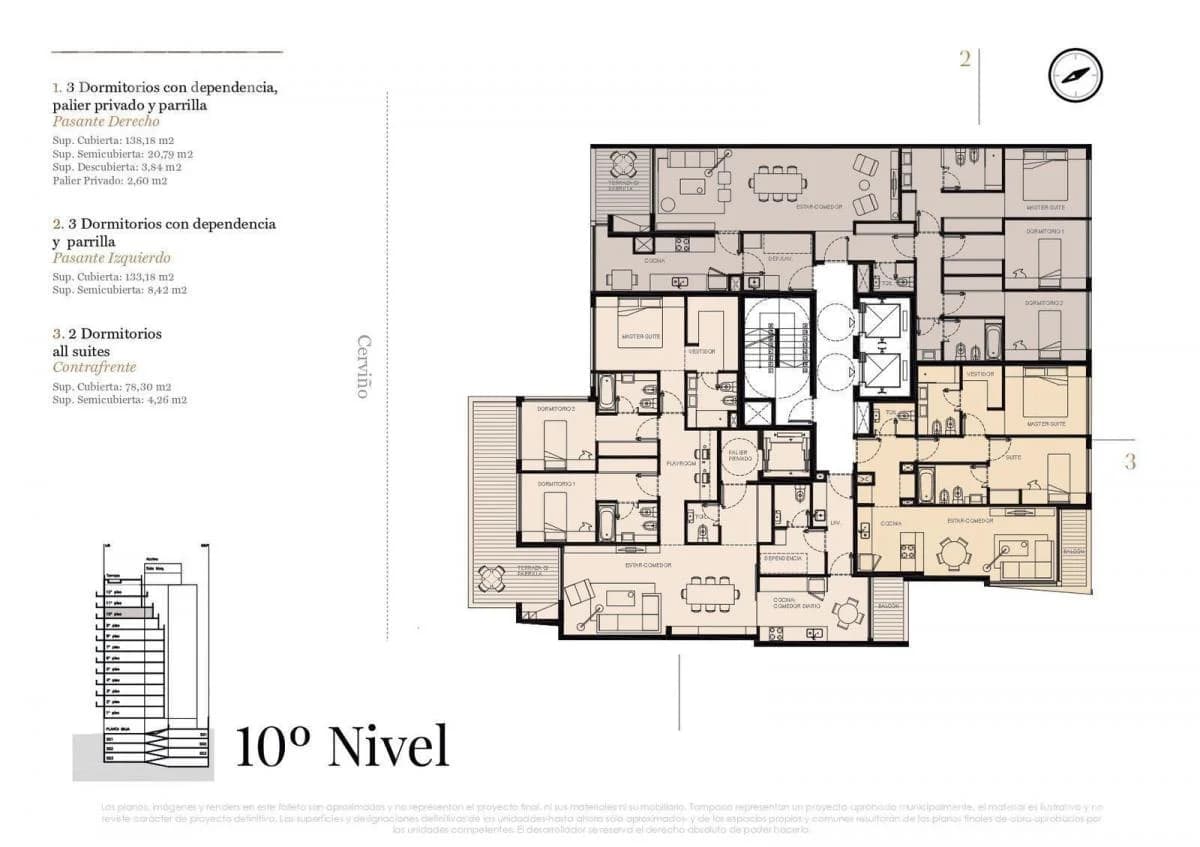 Imagen de la propiedad Palermo Boulevard – 4 ambientes – Ref. 2155965