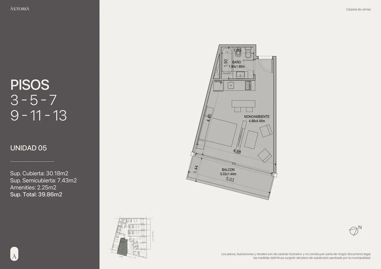 Imagen de la propiedad ASTORIA LIBERTADOR | Unidad 1305