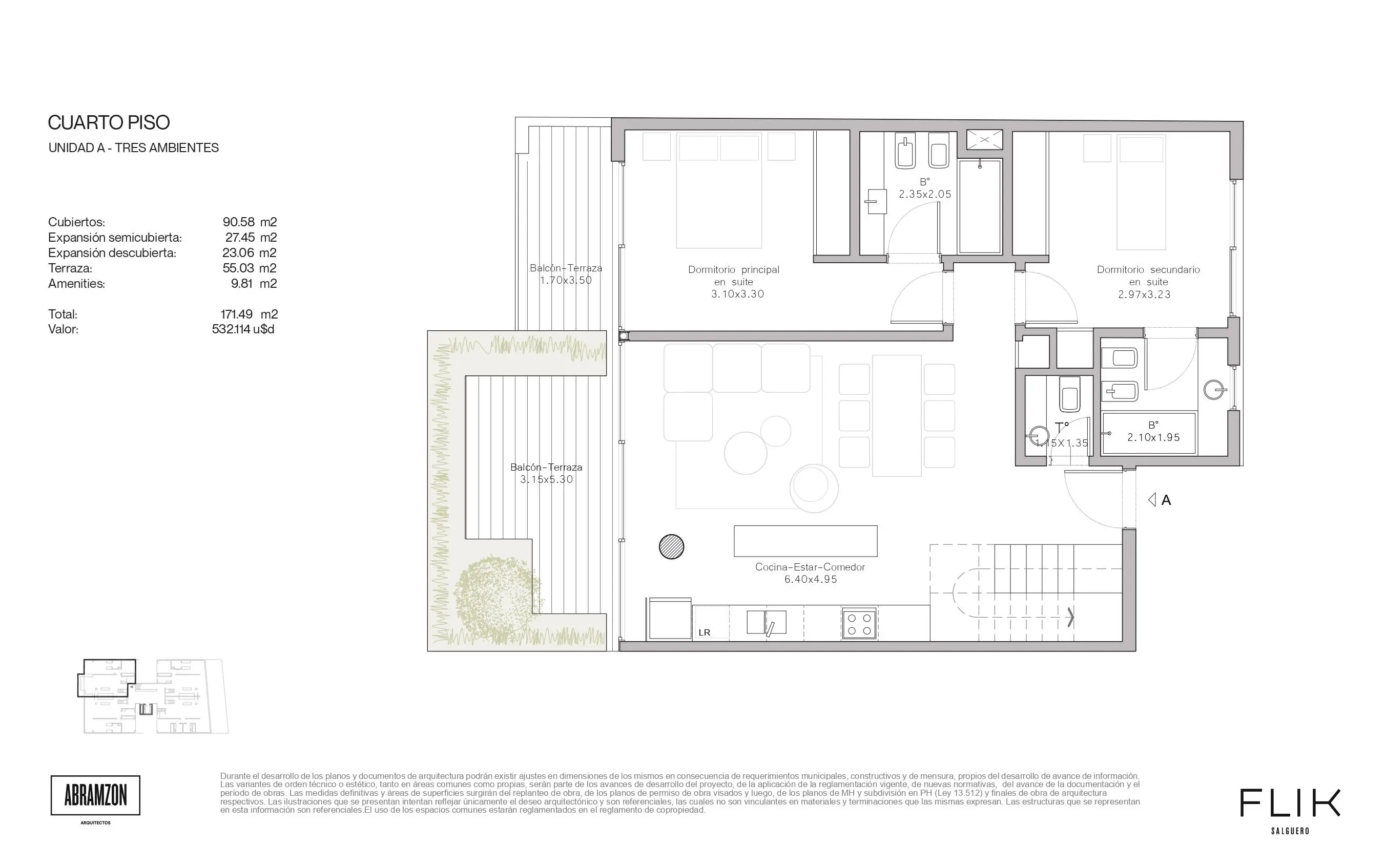 Imagen de la propiedad Salguero 1262 4A