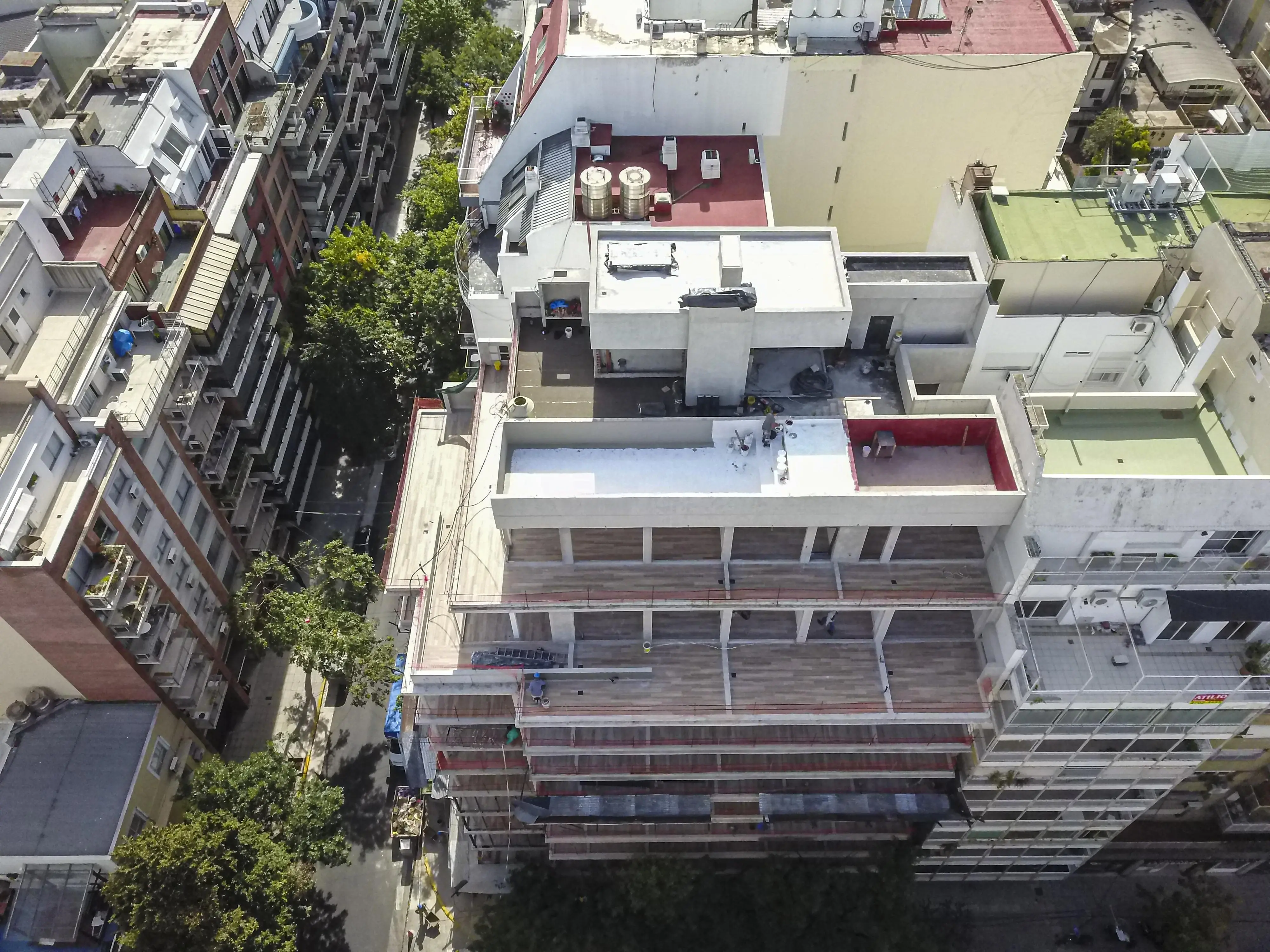 Imagen del emprendimiento en construcción