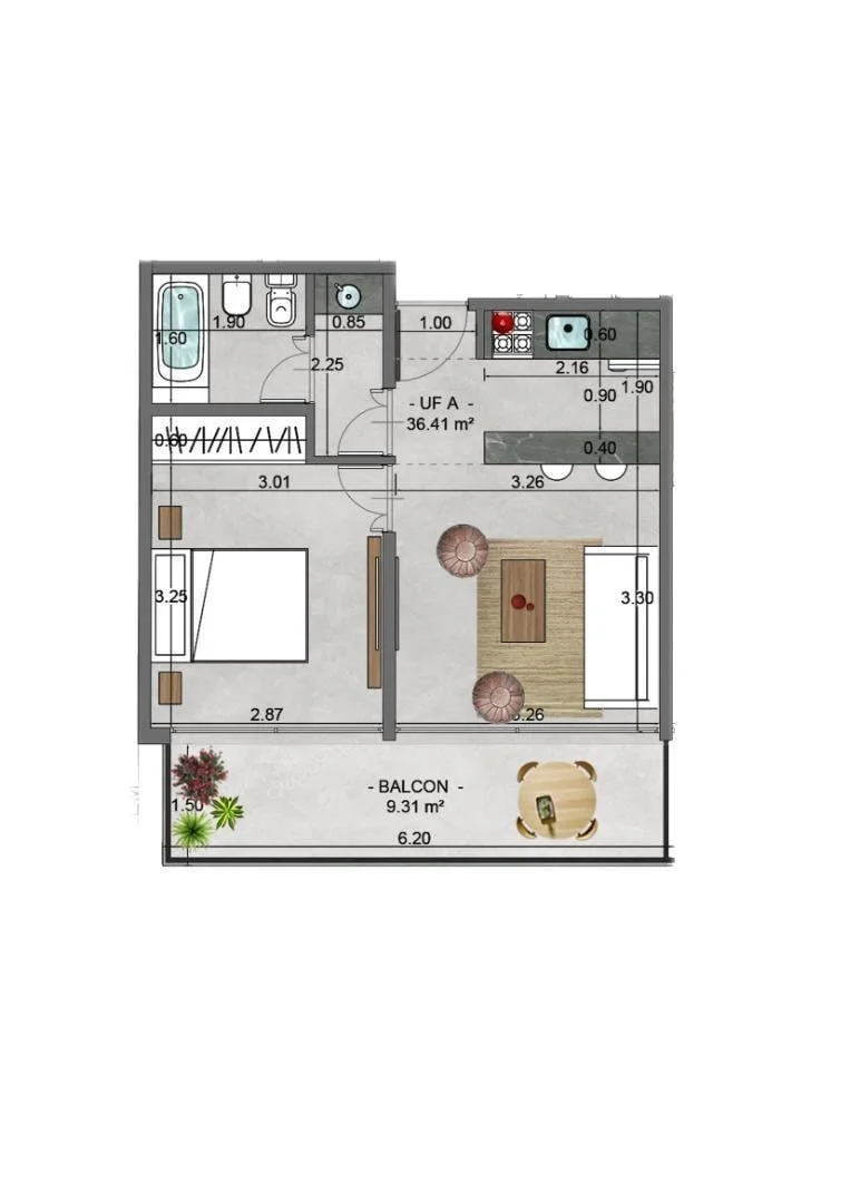 Imagen de la propiedad 2 ambientes ZP 2157889