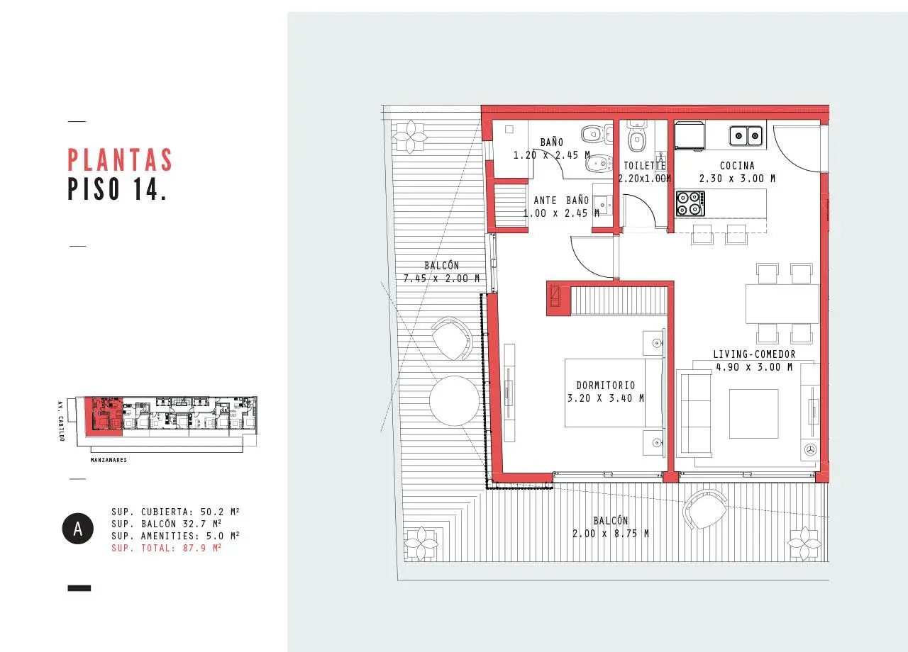 Imagen de la propiedad Manzanares 2373 - 14A