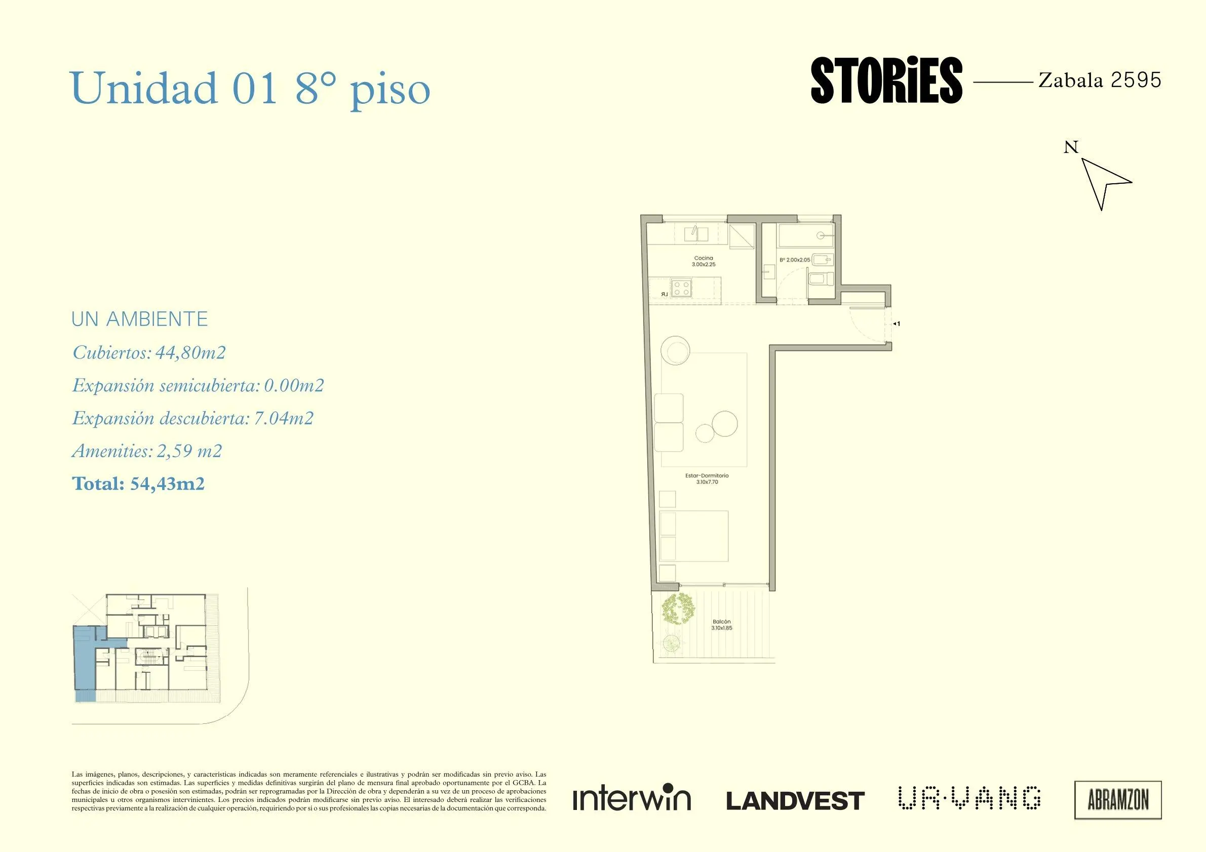 Imagen de la propiedad Amenábar 1201 - 801
