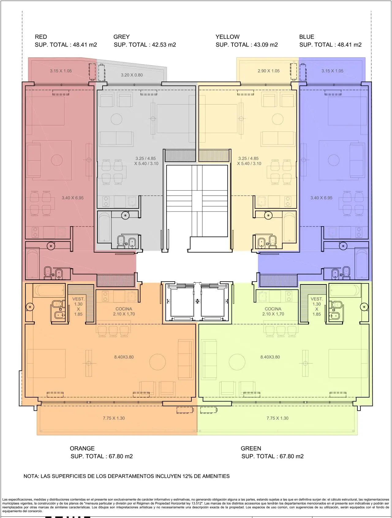 Plano de la propiedad