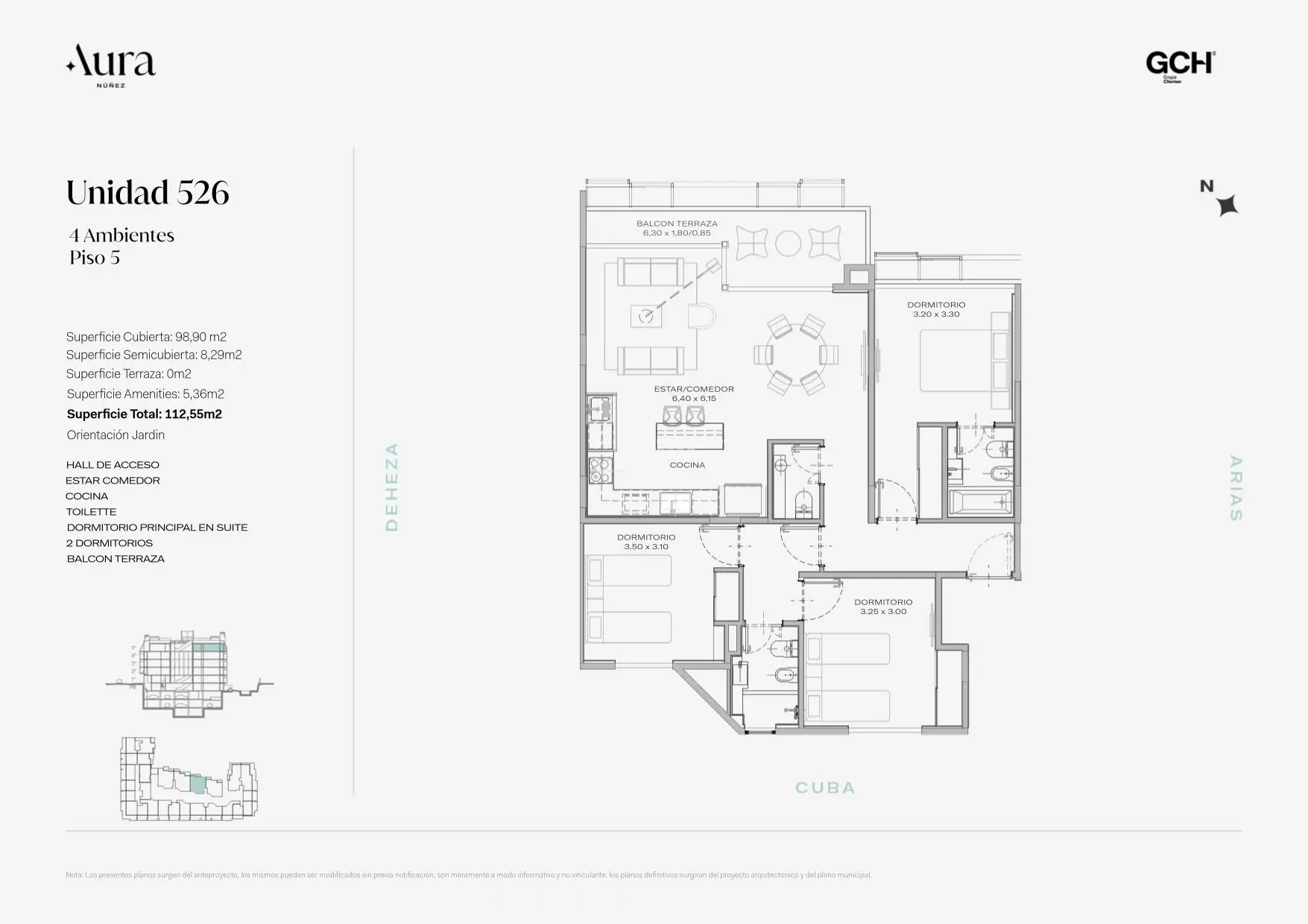 Imagen de la propiedad AURA NUÑEZ | Unidad 526