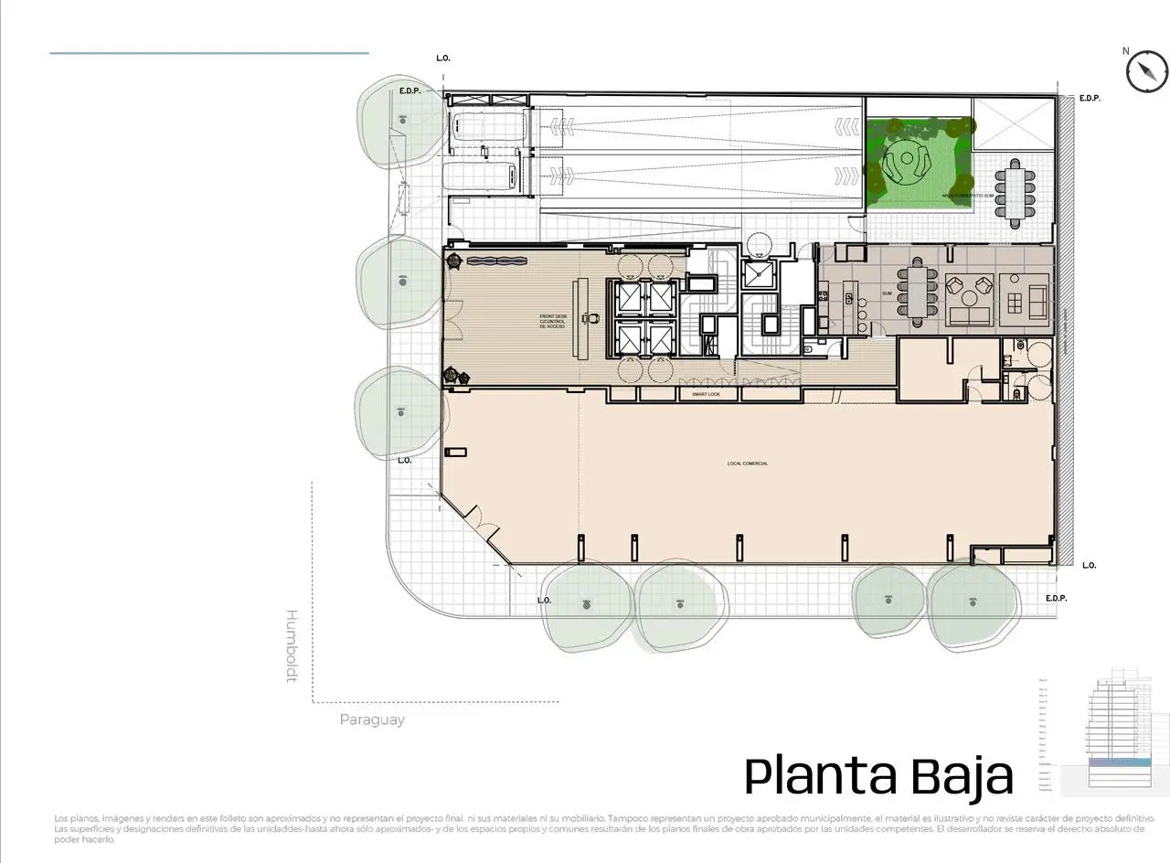 Planos del emprendimiento