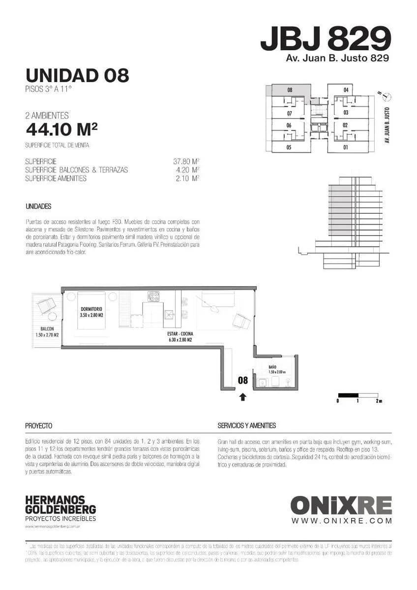 Imagen de la propiedad 1 ambientes ZP 2171526