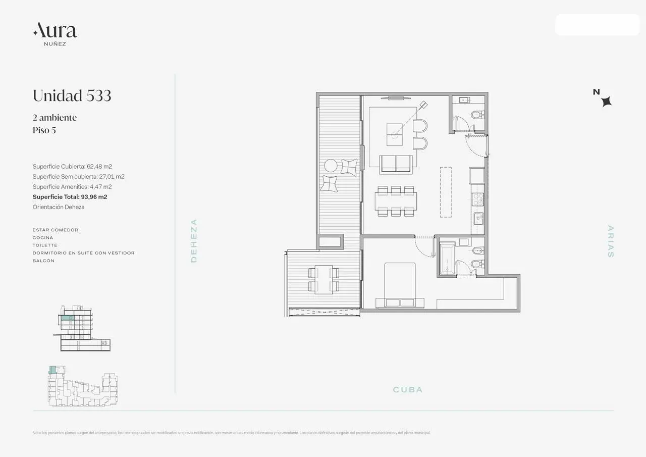 Imagen de la propiedad AURA NUÑEZ | Unidad 533