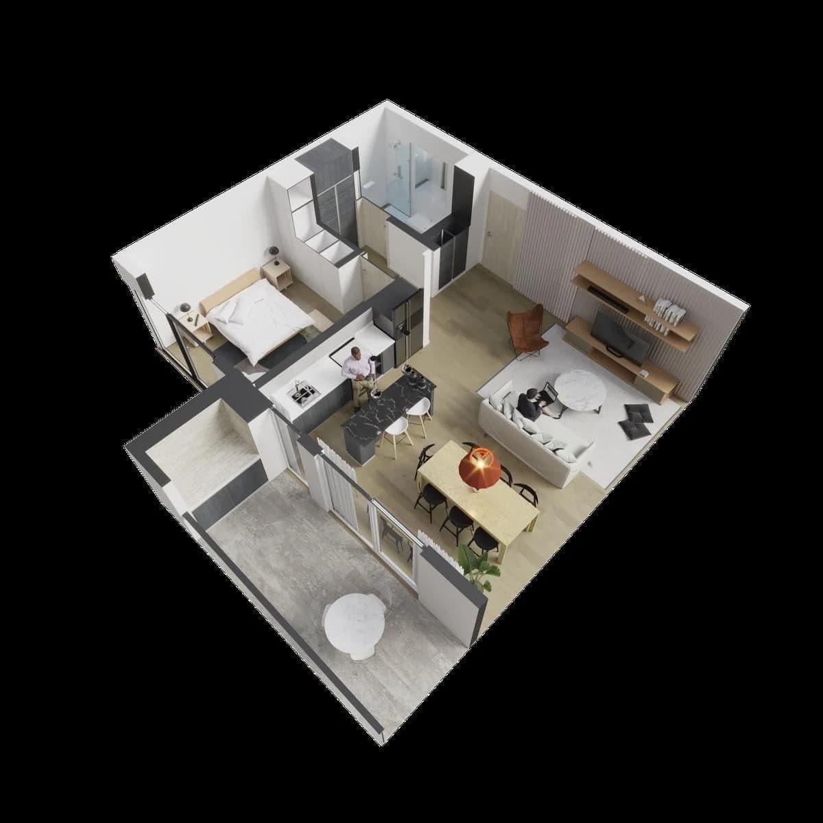 Imagen de la propiedad 2 ambientes ZP 2370745